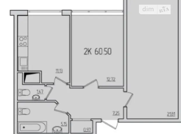 Квартира на вул. Перлинна, 8 в Одесі, ID 306236, фото №24