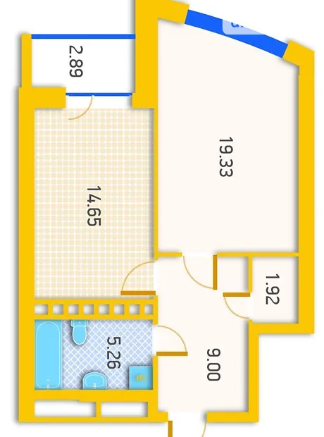 Квартира на вул. Микільсько-Слобідська, 3Б в Києві, ID 250289, фото №18