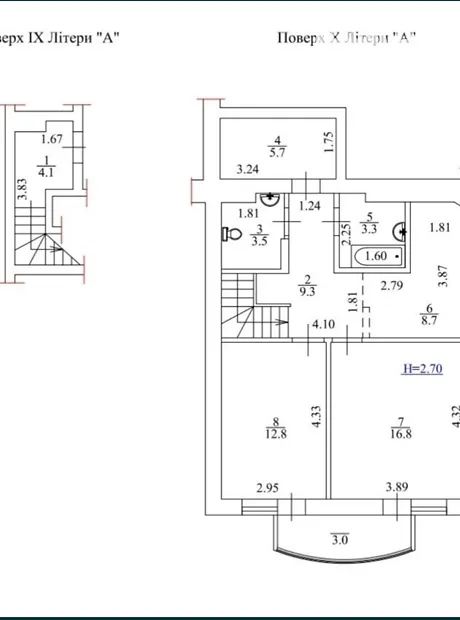 Квартира на вул. Центральна, 33В в Києві, ID 249683, фото №24