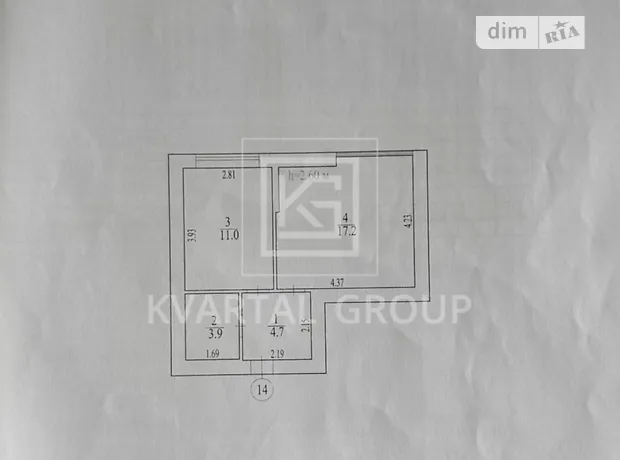 Квартира на вул. Миколи Сингаївського в Києві, ID 257505, фото №4