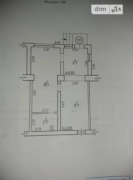Квартира на вул. Охтирська, 19 в Сумах, ID 291996, фото №12