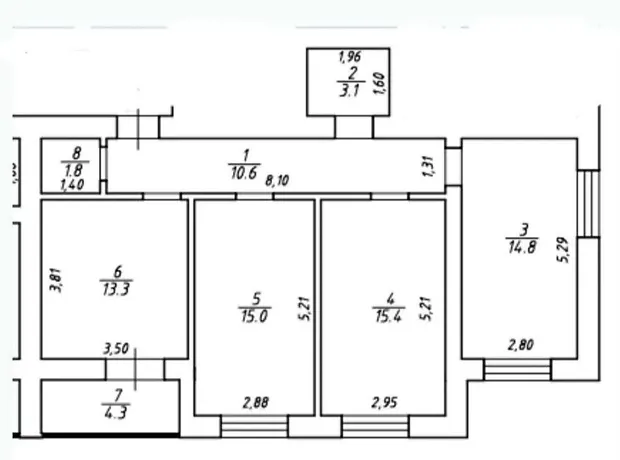Квартира на вул. Залізнична, 9Г в Львові, ID 251643, фото №12