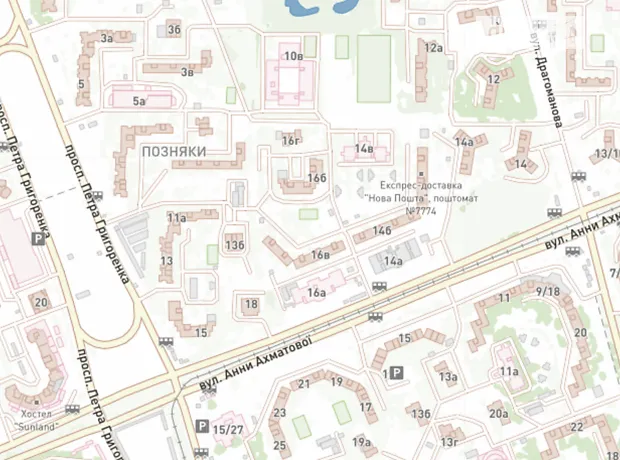 Квартира на вул. Ахматової Анни, 14Б в Києві, ID 254970, фото №23