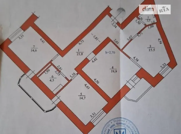 Квартира на Нове шосе в Київ, ID 257314, фото №3