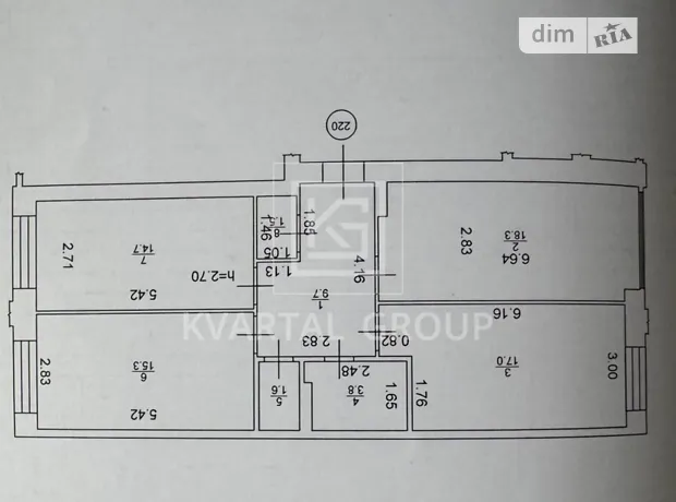 Квартира на вул. Соборна 122/2 в Києві, ID 257718, фото №14