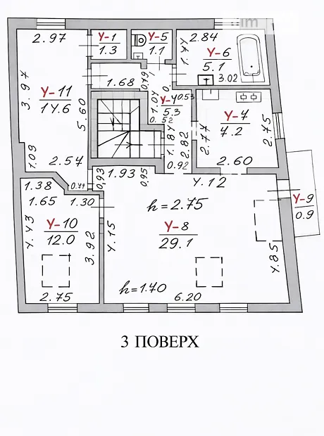 Квартира на вул. Остапа Луцького в Львові, ID 258167, фото №20