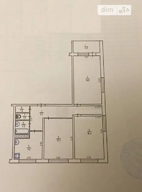 Квартира на вул. Гната Юри, 4 в Києві, ID 258967, фото №9