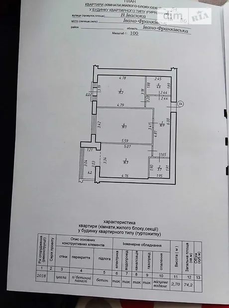 Квартира на вул. Івасюка, 86 в Івано-Франківську, ID 262072, фото №34