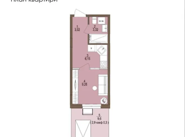 Квартира на бул. Лесі Українки, 10 в Київ, ID 313307, фото №4