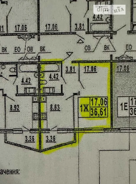Квартира на вул. Бориса Гмирі, 22Б в Києві, ID 270550, фото №2