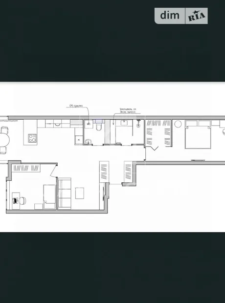 Квартира на вул. Прорізна, 15 в Києві, ID 354102, фото №38