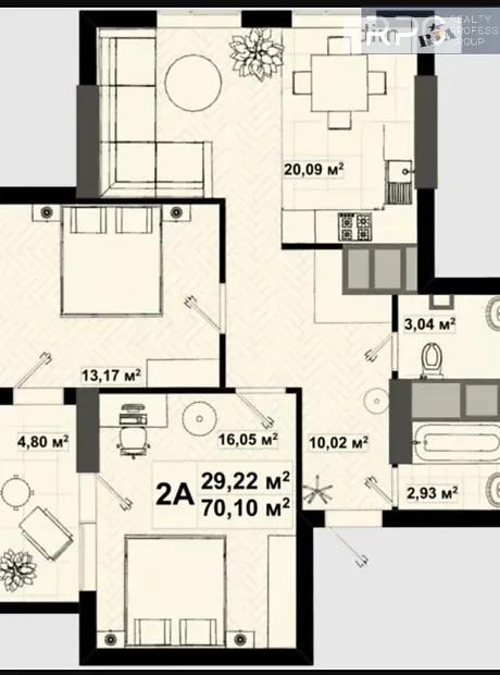 Квартира на вул. Олени Теліги, 25 в Києві, ID 268365, фото №9