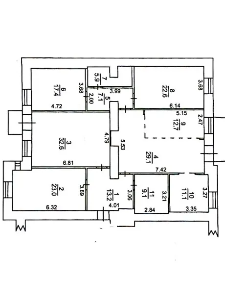 Квартира на вул. Шовковична, 30А в Києві, ID 327727, фото №10
