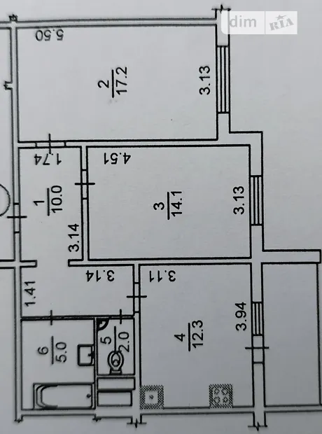 Квартира на вул. Софії Русової, 3 в Київ, ID 271554, фото №3