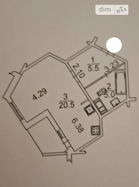 Квартира на вул. Самійла Кішки, 5Г в Києві, ID 274030, фото №13