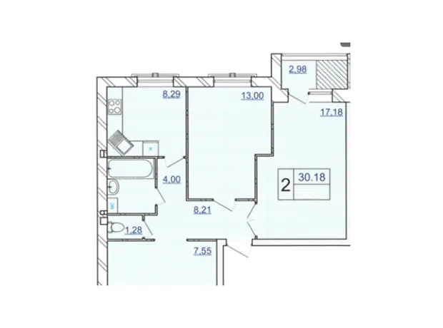 Квартира на вул. Панаса Мирного 18/2 в Хмельницькому, ID 275012, фото №6