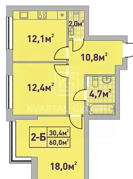 Квартира на вул. Університетська, 3 в Києві, ID 276649, фото №7