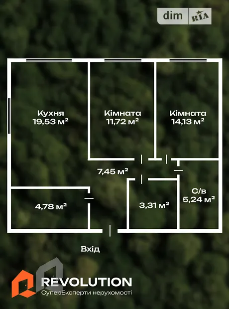 Квартира на вул. Олександра Олеся, 23А в Києві, ID 277195, фото №2