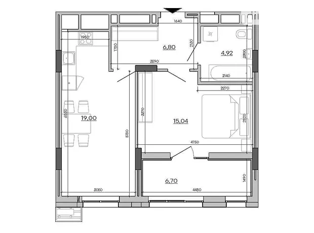 Квартира на вул. Промислова 50/52 в Львові, ID 282277, фото №12
