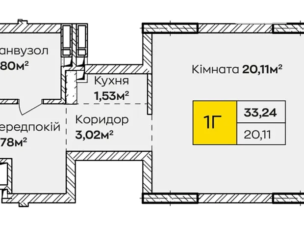 Квартира на вул. Івана Кочерги, 28 в Києві, ID 296529, фото №13