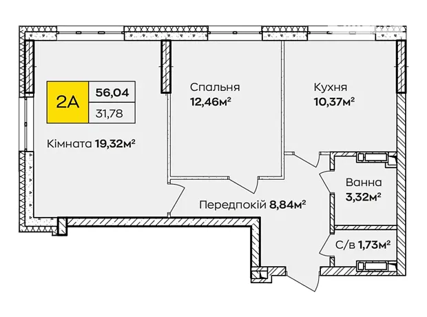 Квартира на вул. Івана Кочерги, 28 в Києві, ID 296532, фото №22