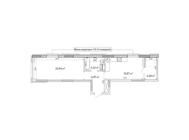Квартира на вул. Симоненка, 32 в Києві, ID 310956, фото №5