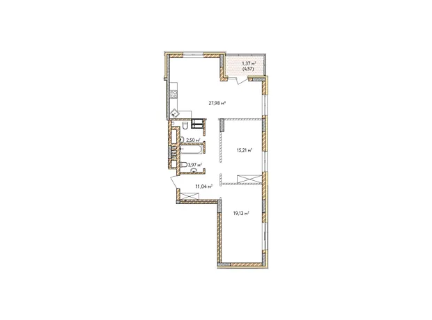 Квартира на вул. Симоненка, 32 в Києві, ID 310953, фото №5
