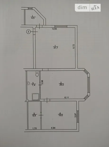 Квартира на вул. Олександра Мацієвського в Чернігові, ID 329010, фото №11