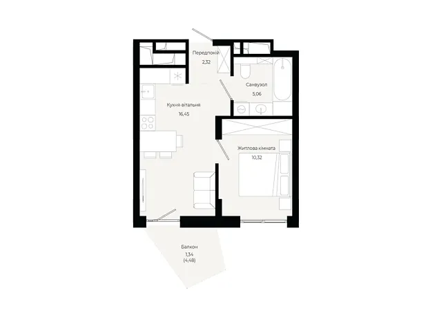Квартира на вул. Героїв Крут в Львові, ID 310593, фото №6