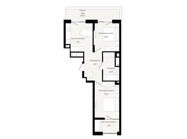 Квартира на вул. Героїв Крут в Львові, ID 310535, фото №6