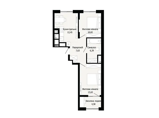 Квартира на вул. Героїв Крут в Львові, ID 310540, фото №6