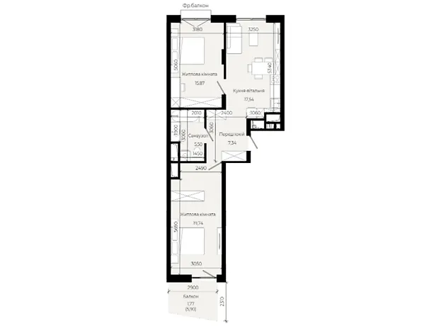 Квартира на вул. Героїв Крут в Львові, ID 310542, фото №6
