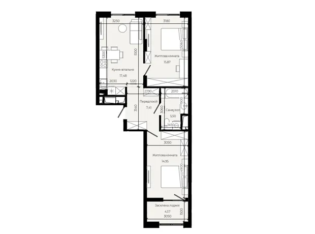 Квартира на вул. Героїв Крут в Львові, ID 310548, фото №6