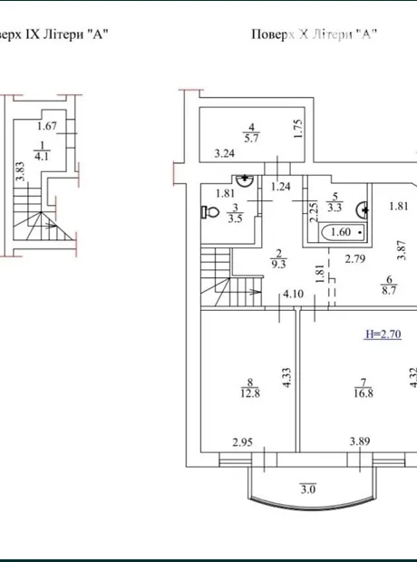 Квартира на вул. Центральна, 33В в Києві, ID 290761, фото №18