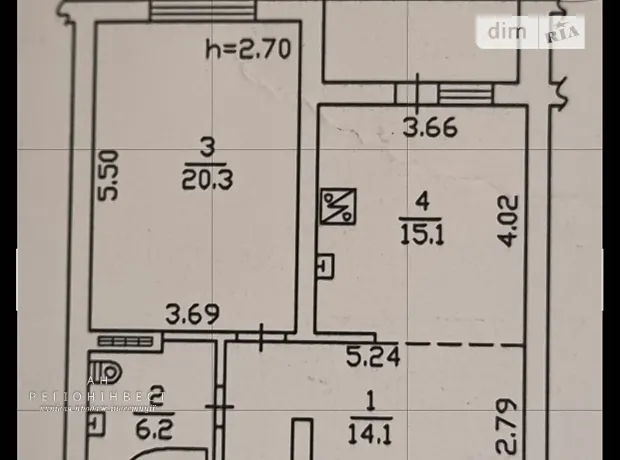 Квартира на вул. Олевська в Києві, ID 294131, фото №20