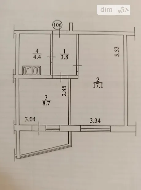 Квартира на вул. Берковецька, 6А в Києві, ID 294488, фото №23