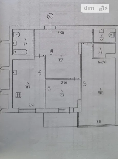 Квартира на вул. Трамвайна, 3В в Вінниці, ID 295111, фото №7