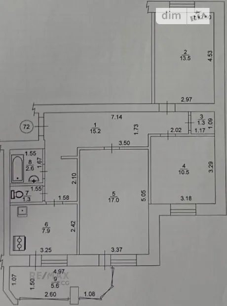 Квартира на вул. Слобожанська, 9 в Києві, ID 297688, фото №17