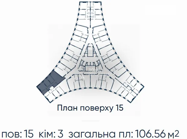 Квартира на просп. Степана Бандери, 30 в Києві, ID 297920, фото №3