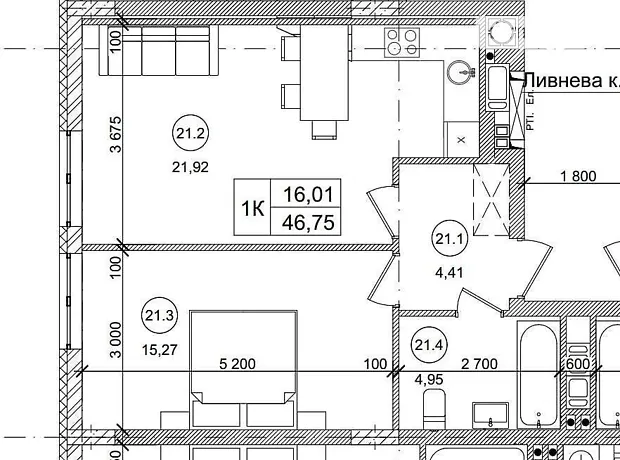 Квартира на вул. Львівська бічна в Львові, ID 331296, фото №12