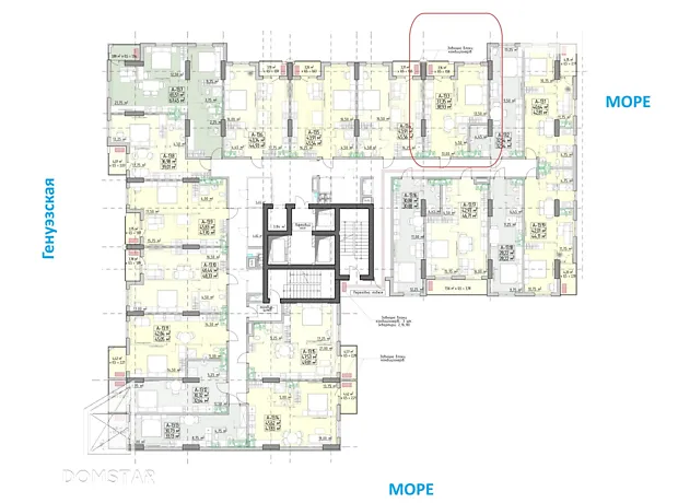Квартира на вул. Генуезька 1/1 в Одесі, ID 301322, фото №6