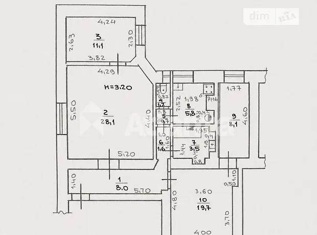 Квартира на вул. Базарна, 85 в Одесі, ID 302395, фото №13