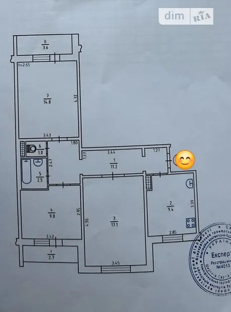 Квартира на вул. Юлії Здановської, 29 в Києві, ID 302404, фото №3