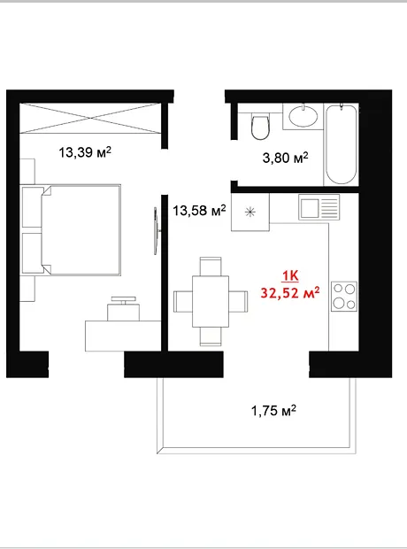 Квартира на вул. Урожайна, 7A в Івано-Франківську, ID 302595, фото №4