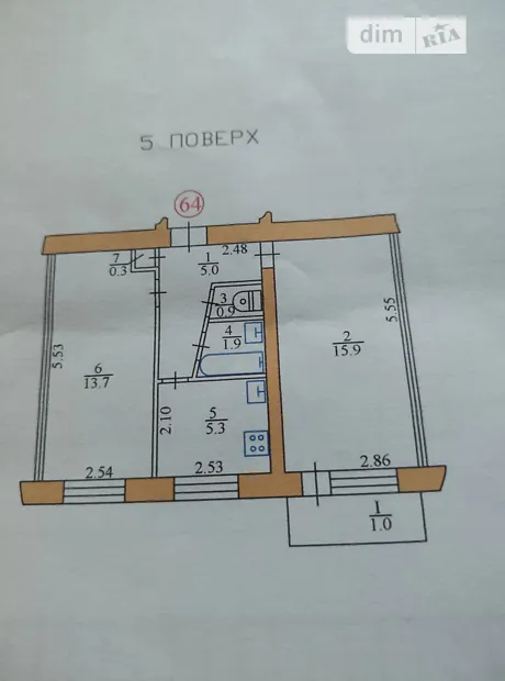 Квартира на вул. Торговиця, 18 в Тернополі, ID 410835, фото №14