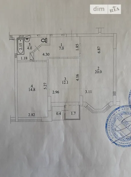 Квартира на бул. Леоніда Бірюкова в Києві, ID 303723, фото №13