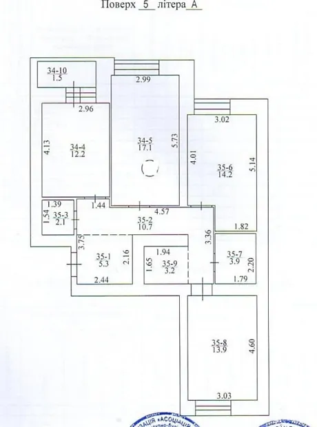 Квартира на вул. Ольги Кобилянської в Києві, ID 304014, фото №32