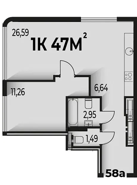 Квартира на вул. Гетьмана Івана Мазепи, 142 в Івано-Франківську, ID 314120, фото №13