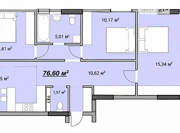 Квартира на вул. Целевича Юліана, 28 в Івано-Франківськ, ID 314389, фото №2