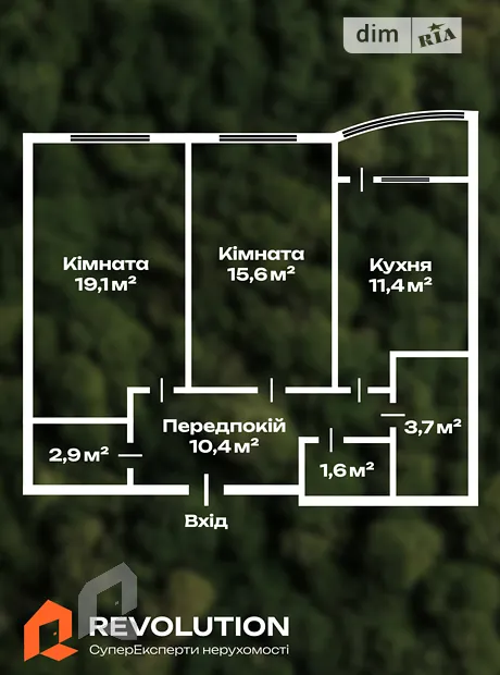 Квартира на вул. Воскресенська, 14Б в Київ, ID 314413, фото №2